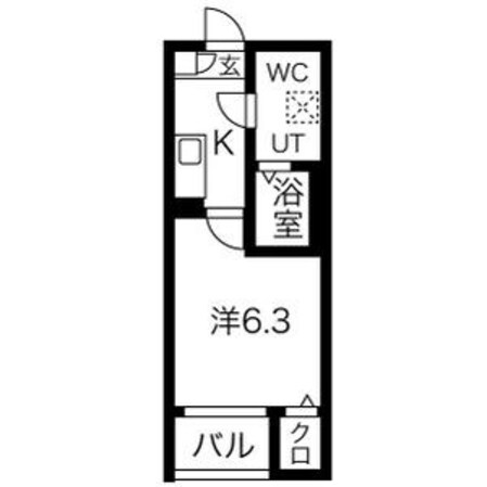 守山自衛隊前駅 徒歩5分 1階の物件間取画像